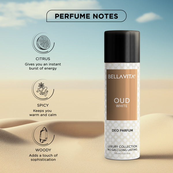 OUD WHITE DEO PARFUM - 150 ml - Bella Vita Luxury