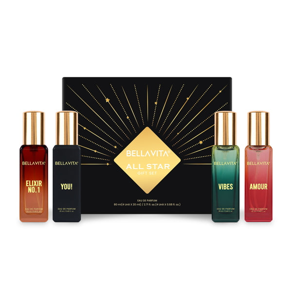 All Star Gift Set - 4 x 20ml