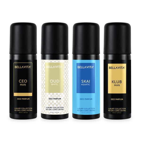 DEO Parfum Travel-Size Gift Set - 4 x 50ml