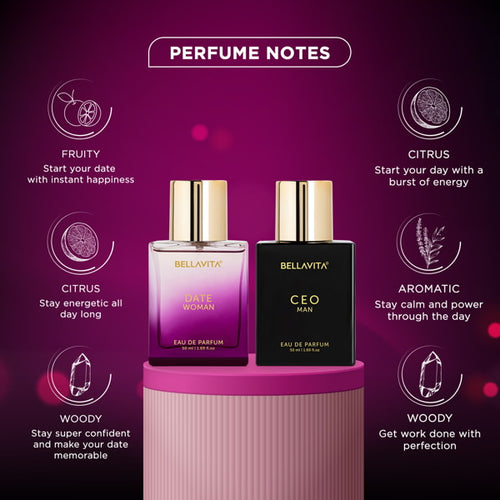 Him & Her Gift Set - 2 x 50ml