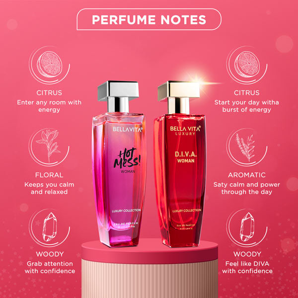 Hot &amp; Classy Perfume Set - 2 x 50ml