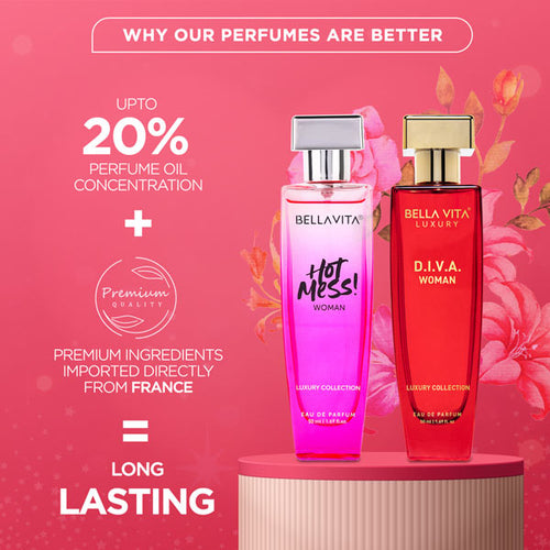Hot & Classy Perfume Set - 2 x 50ml