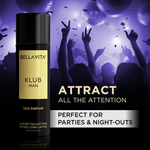 KLUB MAN DEO PARFUM - 150 ml - Bella Vita Luxury