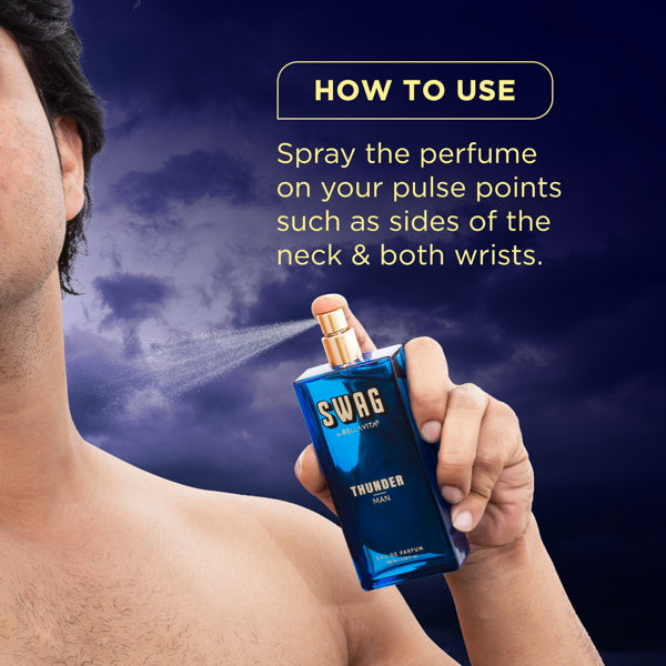 SWAG THUNDER Man Perfume - 100ml